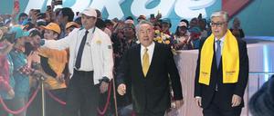 Langzeitherrscher Nasarbajew und sein Nachfolger Tokajew