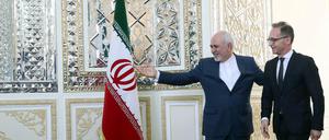 Wegweisend? Mohammed Dschawad Sarif, Außenminister des Iran, empfängt seinen deutschen Amtskollegen Heiko Maas.