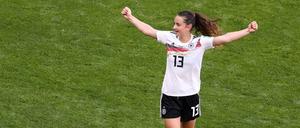 Sara Däbritz überzeugt derzeit vor allem kämpferisch.