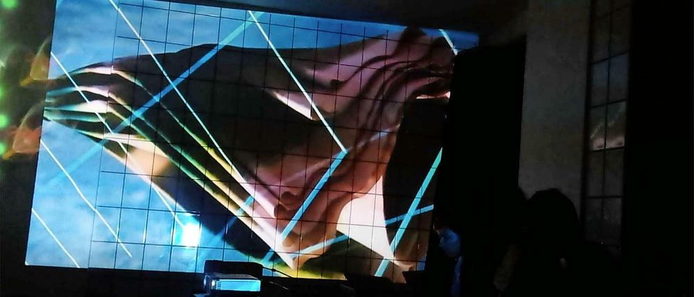 Anne Wodtcke zeigt ihre Installation "folding temporality" im Café Babette, Am Sudhaus 3.