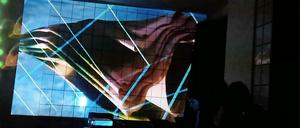 Anne Wodtcke zeigt ihre Installation "folding temporality" im Café Babette, Am Sudhaus 3.
