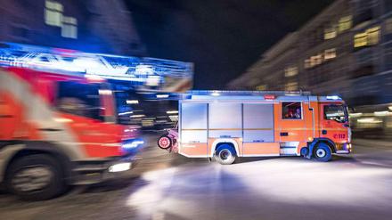 Die Feuerwehr im Einsatz. Symbolbild.