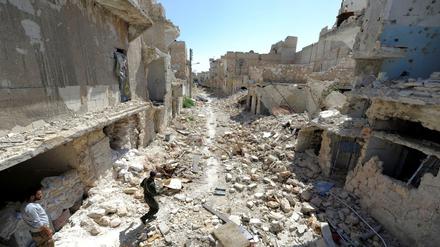 Ob Bürgerkriege wie in Syrien auch mit dem Klimawandel in der Region zu tun haben, ist umstritten. Eine Gruppe von Klima- und Konfliktexperten hat die Frage nun diskutiert.