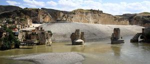 Hasankeyf am Ufer des Tigris