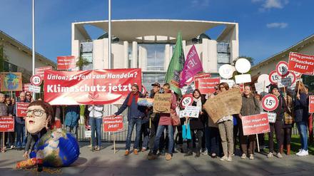 Demonstrieren kann man ungehindert Dank des Grundrechts - auch zu unpopuläreren Themen als dem Klimaschutz.