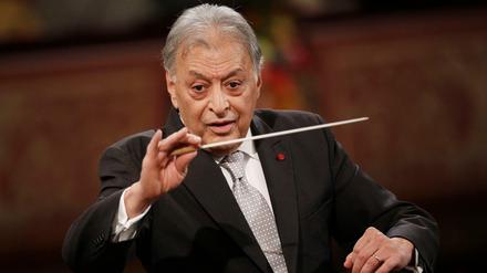 Der indische Dirigent Zubin Mehta.