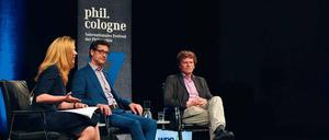 Resonanzraum: Diskussionen auf der "Phil.Cologne".