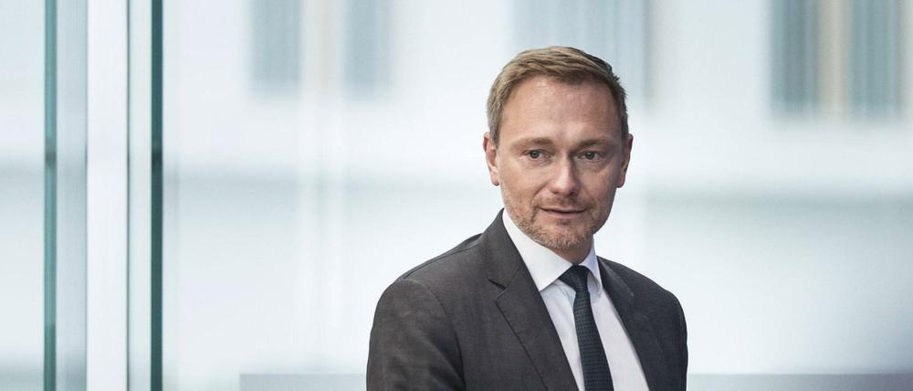 Der FDP-Parteivorsitzende Christian Lindner. 
