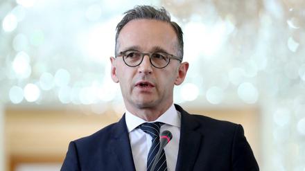 Der Bundesaußenminister Heiko Maas in Teheran.