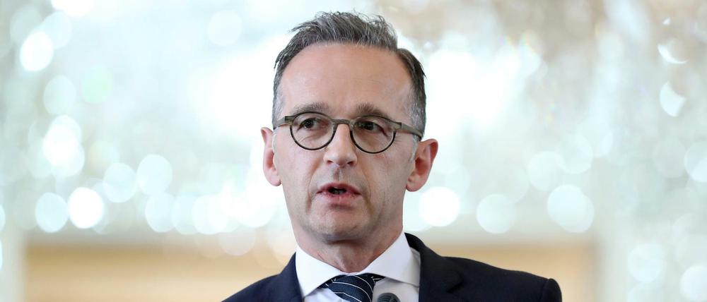 Der Bundesaußenminister Heiko Maas in Teheran.