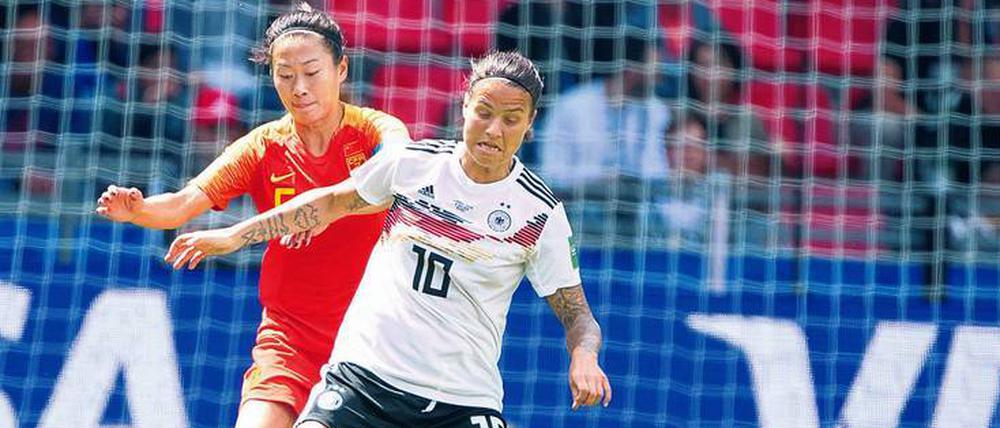 Dzsenifer Marozsan läuft in den Gruppenspielen nicht mehr auf. 