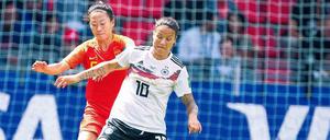 Dzsenifer Marozsan läuft in den Gruppenspielen nicht mehr auf. 