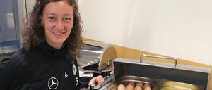 Hungrig. Torhüterin Almuth Schult hält noch nicht den Titel in den Händen.