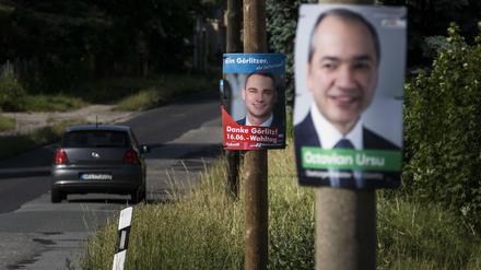 Wer gewinnt in Görlitz? AfD-Mann Sebastian Wippel und Christdemokrat Octavian Ursu stehen zur Wahl.
