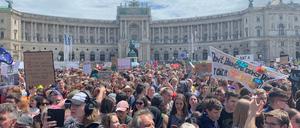 Kürzlich protestierten in Wien 35.000 Menschen bei "Fridays for Future". Unsere Redakteurin war mit ihrer Tochter zufällig in der Stadt.