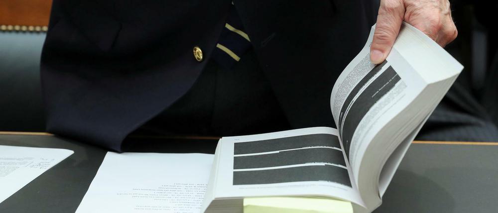 Der Bericht des Sonderermittlers Robert Mueller zur Russland-Affäre.