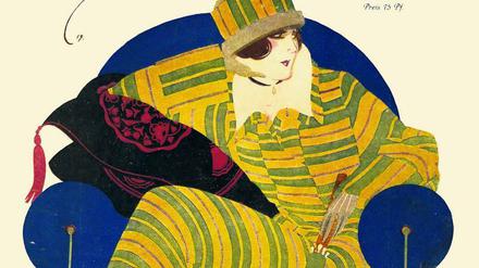 Berliner Chic. Die Abbildung ist ein Titel der „Elegante Welt“ von 1919. 