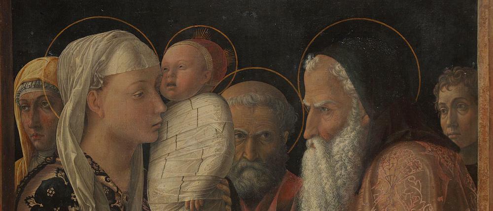 Andrea Mantegna, Die Darbringung Christi im Tempel, ca. 1453