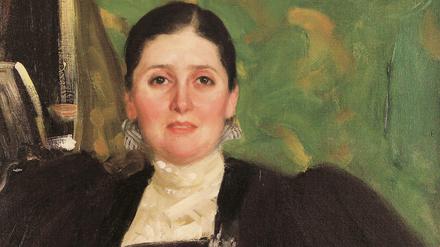 1896 schuf der schwedische Maler Anders Zorn dieses Porträt Martha Liebermanns. Sein Verkauf sollte ihr die Emigration ermöglichen.