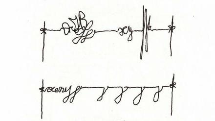 Aus dem Bleistiftgebiet. Pastiors „Frisch gewaschenes Gedicht“.