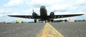 In Wiesbaden durften die Rosinenbomber, anders als in Berlin, landen.