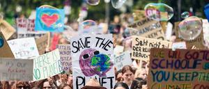 Was bewegen. Berliner Jugendliche demonstrieren im Mai bei „Fridays for Future“. Ihr Beispiel zeige, „dass ihre Stimme zählt“, sagt Schülersprecherin Eileen Hager. 