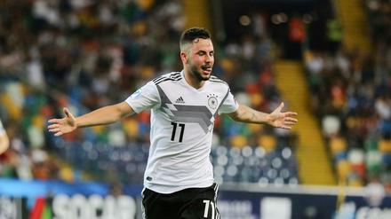 Marco Richter war an allen drei Toren beteiligt. 