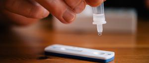 Die Schnelltests kann man kaufen und zu Hause selbst durchführen.