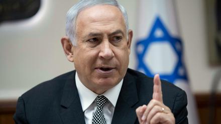 Der israelische Ministerpräsident Benjamin Netanjahu.