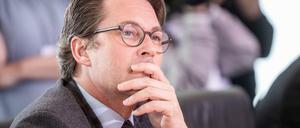 Bundesverkehrsminister Andreas Scheuer (CSU).