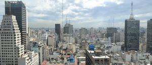 Blick auf die argentinische Hauptstadt Buenos Aires.