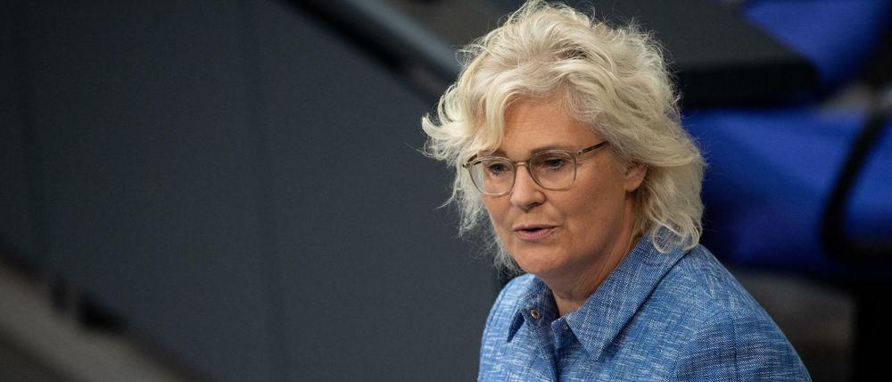 SPD-Politikerin Christine Lambrecht. 