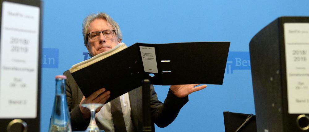 Berlins Finanzsenator Matthias Kollatz (SPD).