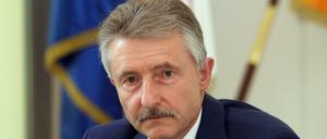 Brandenburgs Innenminister Karl-Heinz Schröter (SPD).