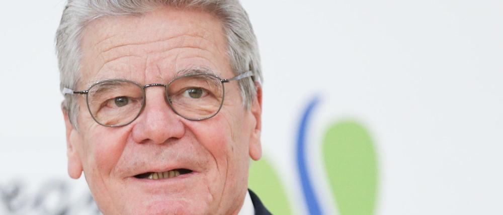 Ex-Bundespräsident Joachim Gauck. 