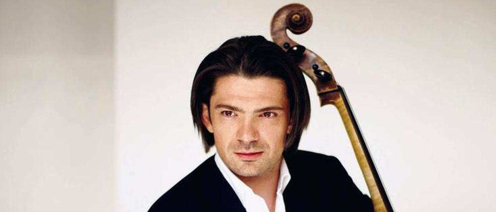 Auch an diesem Abend dabei. Der Starcellist Gautier Capuçon.