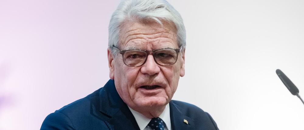 Altbundespräsident Joachim Gauck hat eine wichtige Debatte angestoßen. 