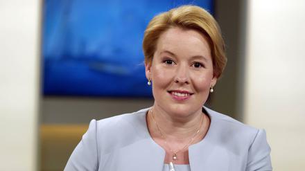 Macht interessante Vorschläge: Familienministerin Franziska Giffey wünscht sich an der SPD-Spitze eine Person, die ihr ähnlich ist. Doch da bleibt ein Risiko: ihre Doktorarbeit.