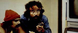 Nur Gras im Kopf. Szene aus dem Film „Viel Rauch um Nichts“ von 1978 mit Cheech Marin (links) und Tommy Chong. Sie prägten bis in die 90er Jahre das Image von Cannabis als "lustige" Droge. Auf der Messe Mary Jane soll es auch um ernsthafte Aspekte gehen.