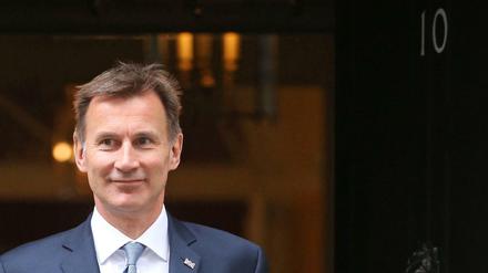 Hat Ambitionen: Der britische Außenminister Jeremy Hunt