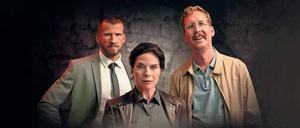 Drei gegen eine Terrorzelle: Referatsleiter Matthias Frings (Fabian Siegismund, links), Mechthild Dombrowski (Gudrun Landgrebe) und Paul Horner (Uke Bosse).