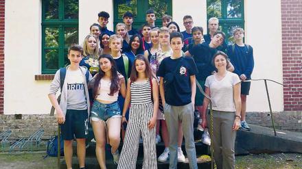 Das Team. Projektgruppe des Werner-von-Siemens-Gymnasiums.