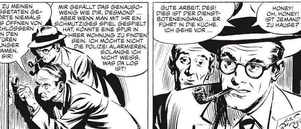 Comic Noir: Eine Seite aus der Neuausgabe von „Rip Kirby“.