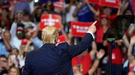 Gefeiert in Orlando: Donald Trump 