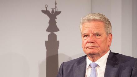 Altbundespräsident Joachim Gauck 
