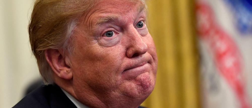 Trump ist ein Meister der Provokation. Aber auch er gerät an Grenzen.