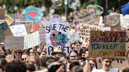 Fridays for Future-Demo in Berlin.