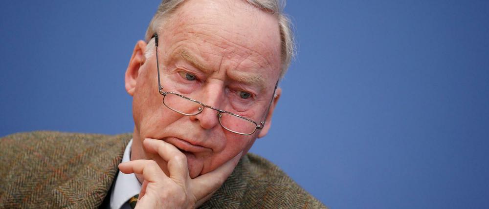 AfD-Chef Alexander Gauland