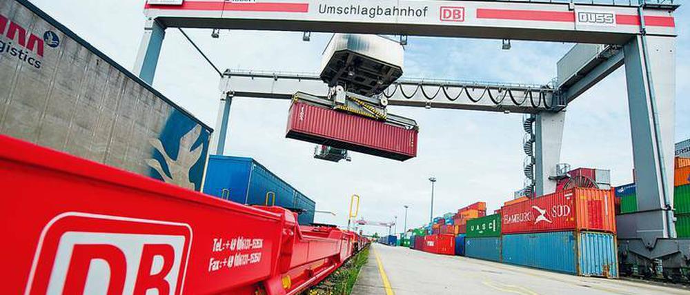 Viel Luft nach oben. Die Güterverkehrssparte der Deutschen Bahn AG soll wachsen – was auch der Umwelt zugutekäme.