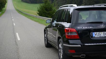 Ein Mercedes GLK 220 CDI 
